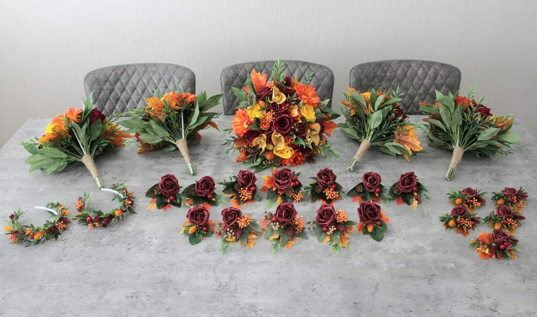 The Emma Bridal Flower Crown