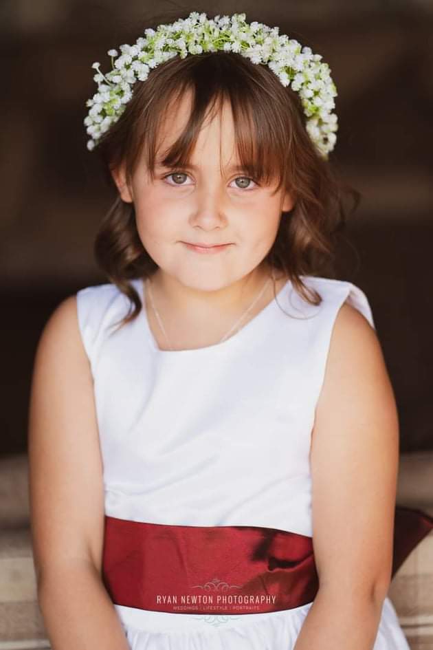 The Full Gypsophilia Flower Crown