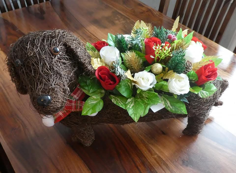 Sausage Dog Planter