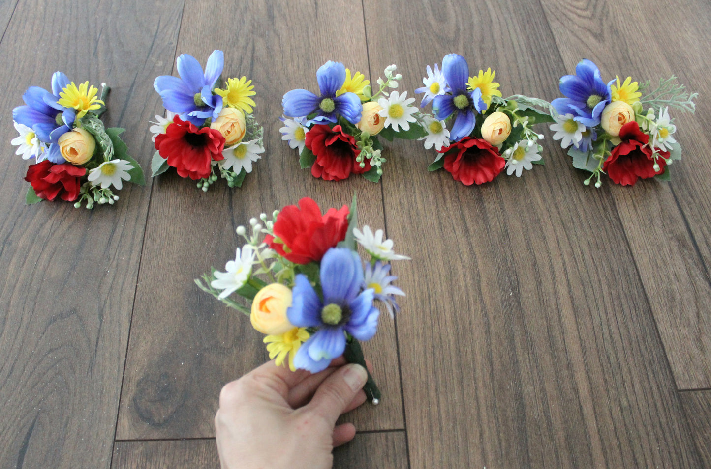 The Rose Wildflower Buttonhole