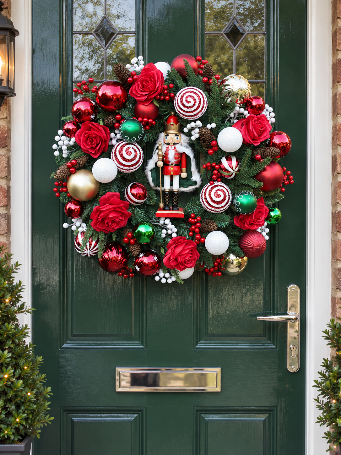 A Merry Nutcracker Deluxe Door Wreath 60cm
