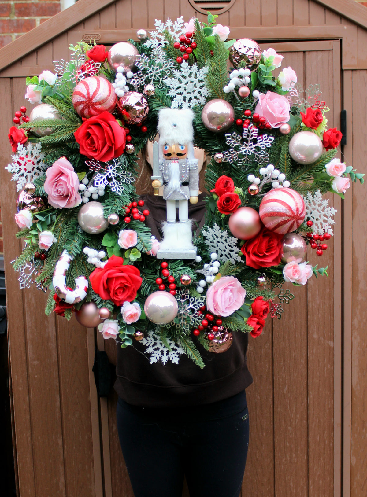 The Candy Man Deluxe Door Wreath 60cm