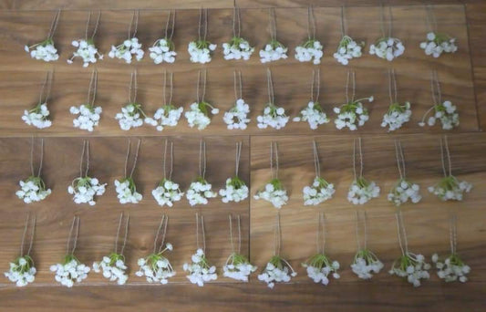 The Gypsophilia hair grips