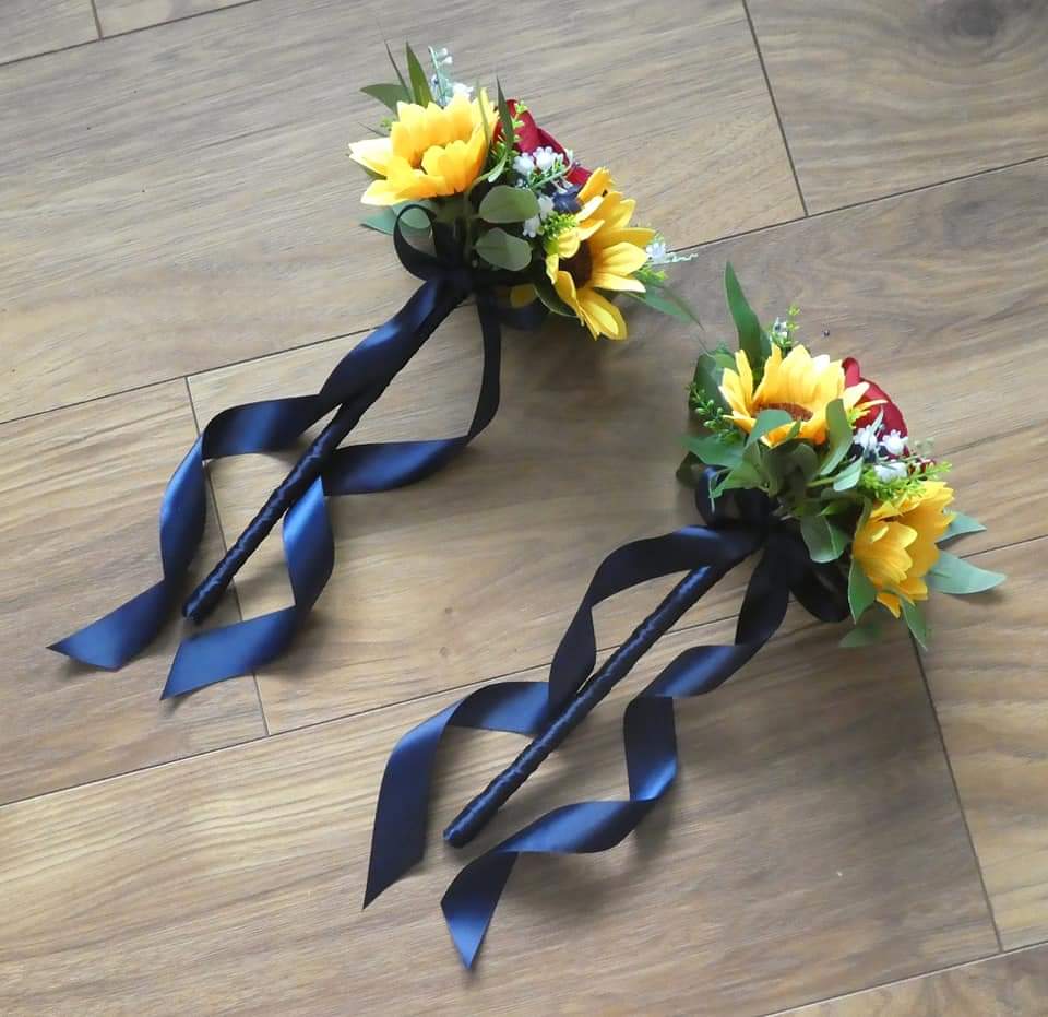 The Amy Flower Girl Wand