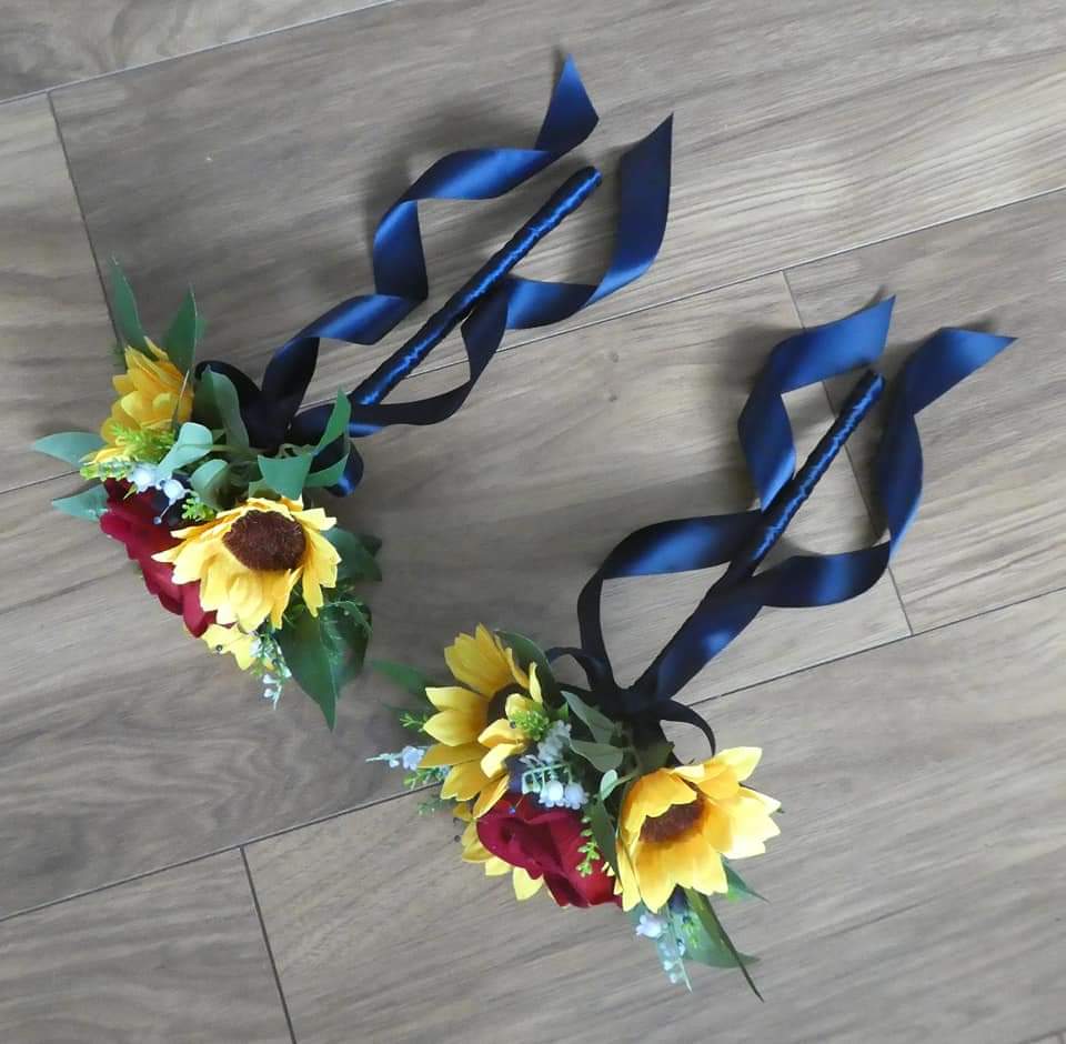 The Amy Flower Girl Wand