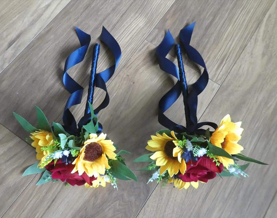 The Amy Flower Girl Wand