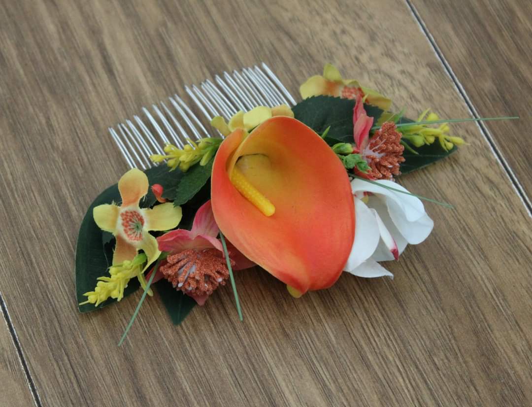 The Gemma Tropical Hair Comb