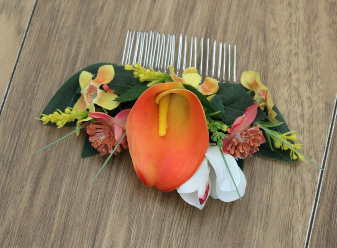 The Gemma Tropical Hair Comb