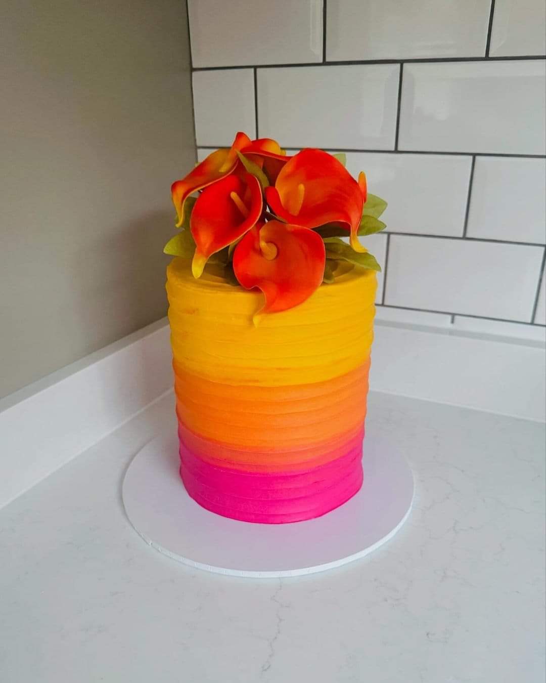 The Gemma Tropical Cake Arrangement/Topper