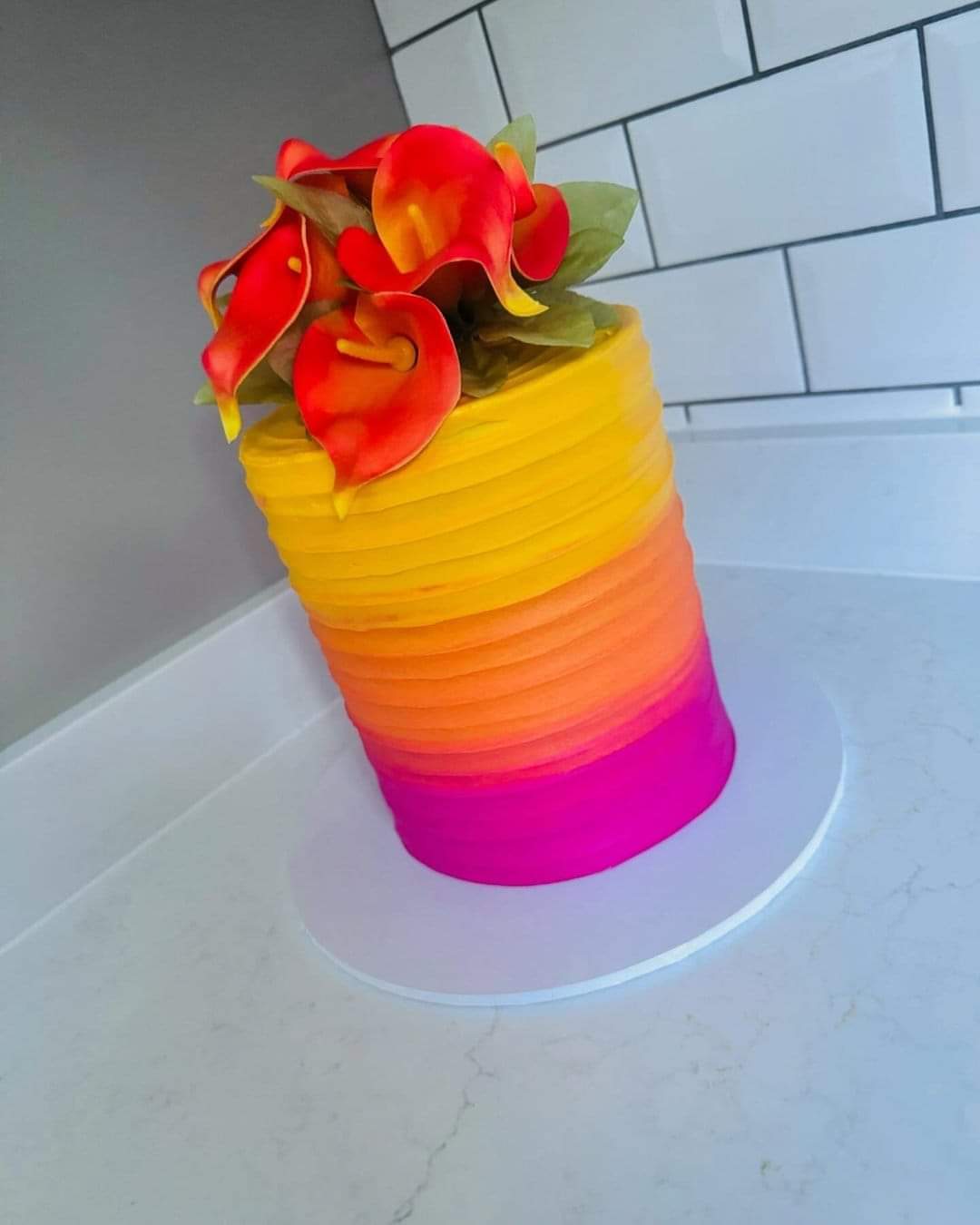 The Gemma Tropical Cake Arrangement/Topper