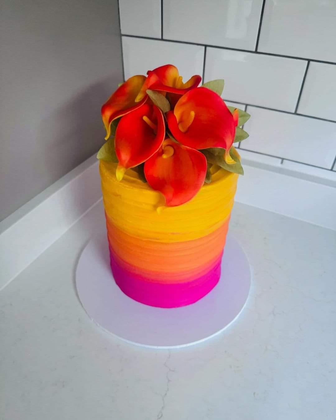 The Gemma Tropical Cake Arrangement/Topper