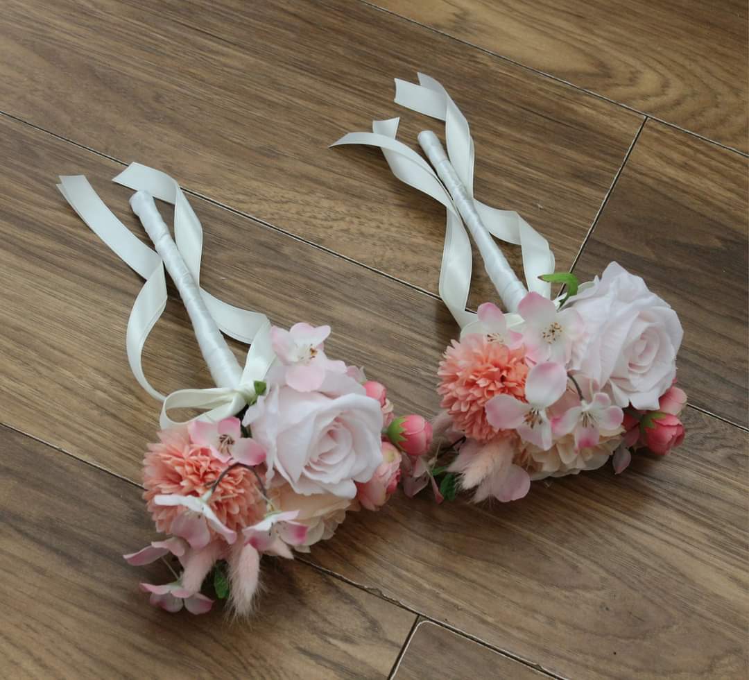 The Louisa Flower Girl Wand