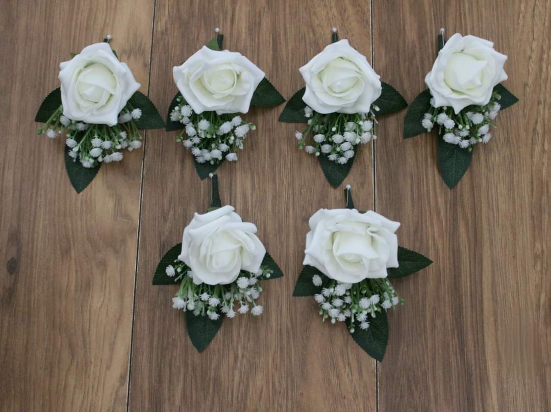 The Amy Rose Buttonhole