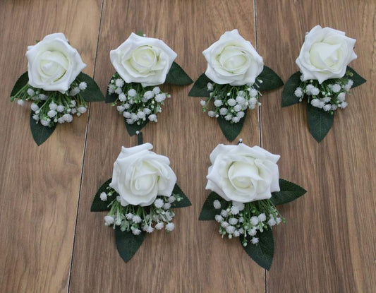 The Amy Rose Buttonhole