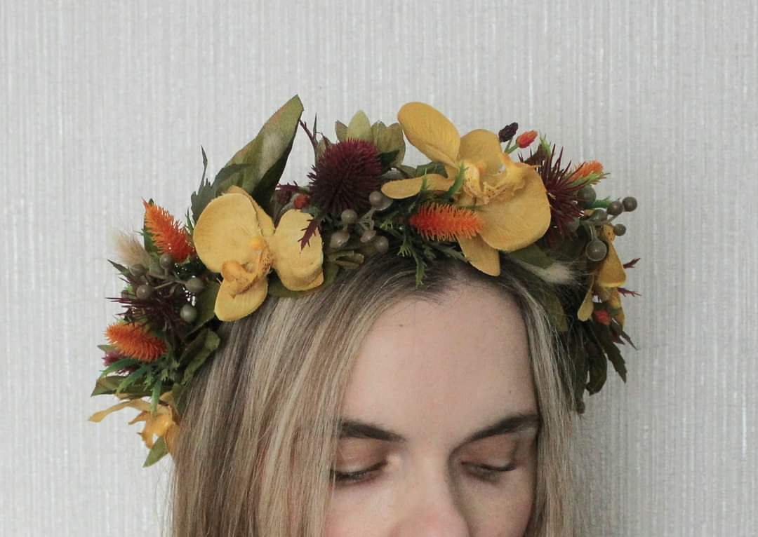 The Emma Bridal Flower Crown