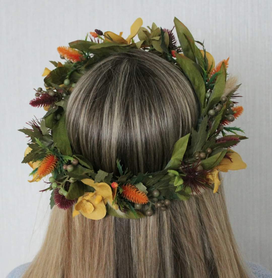 The Emma Bridal Flower Crown