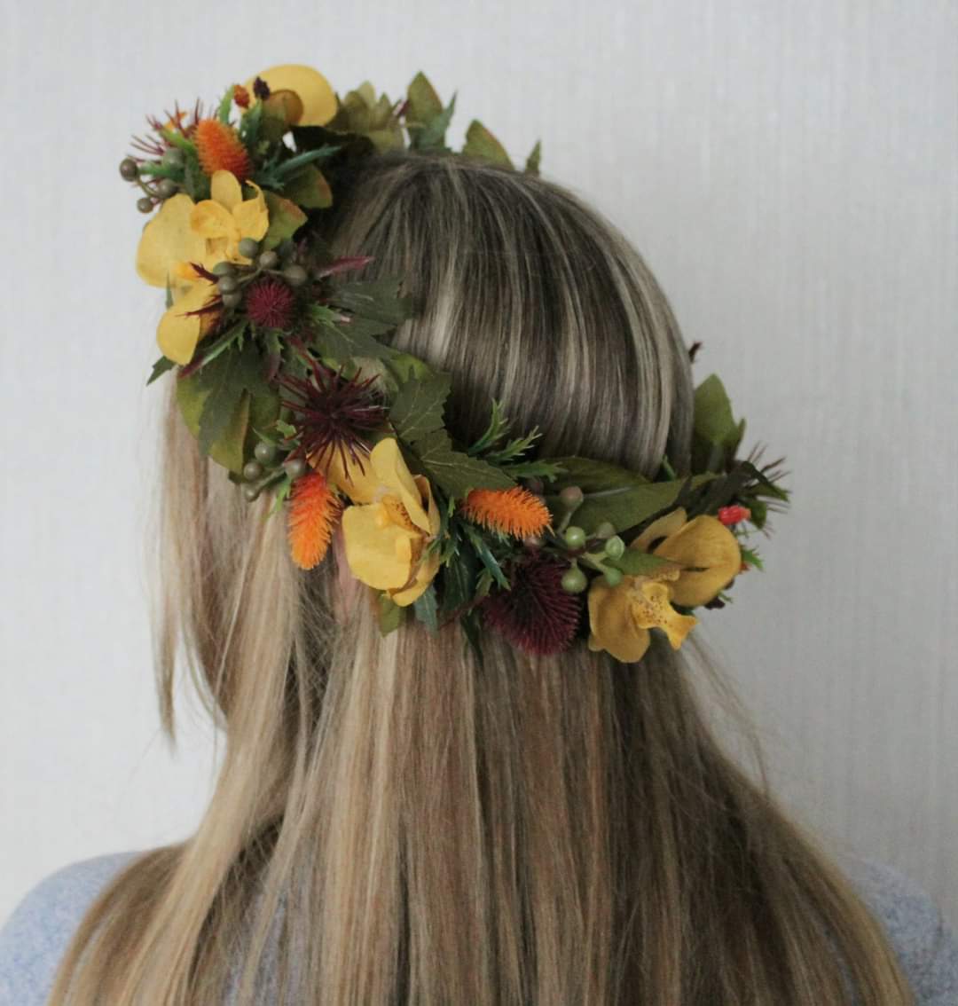 The Emma Bridal Flower Crown