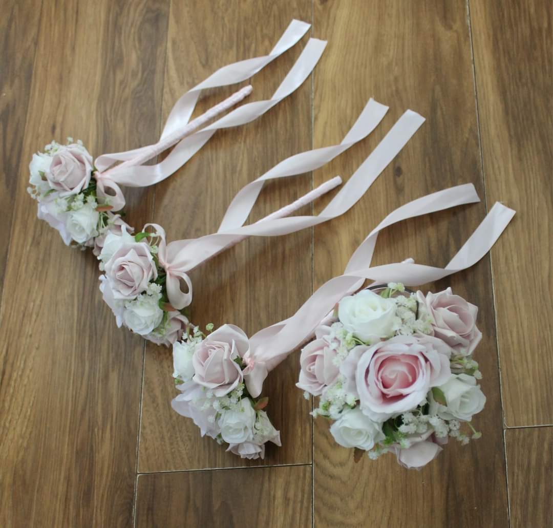 The Megan Flower Girl Wand