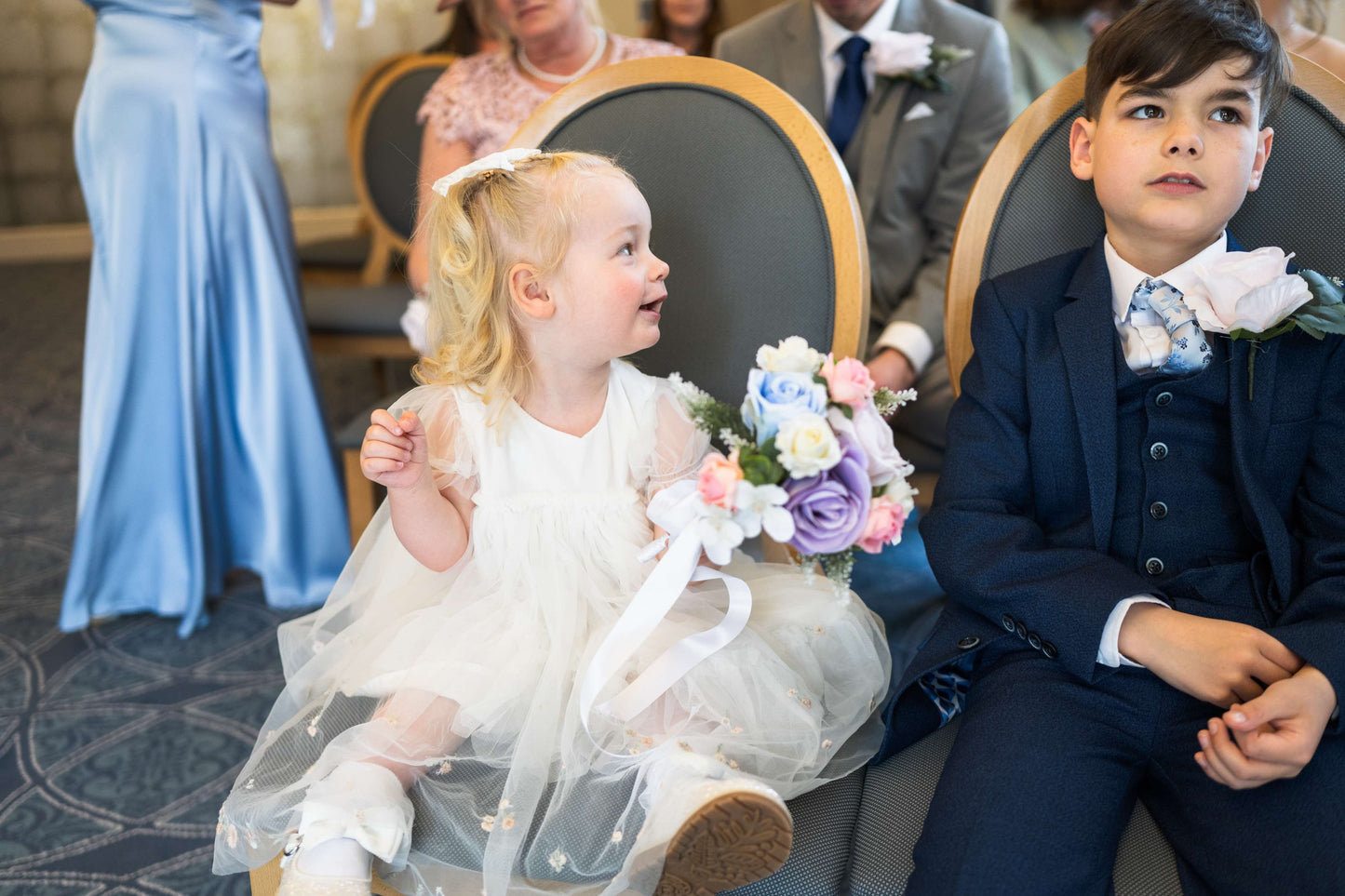 The Bespoke Flower Girl Wand. Made To Match The Bouquets In Your Box