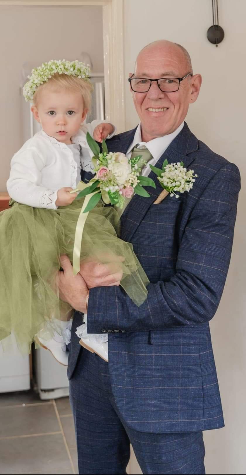 The Bespoke Flower Girl Wand. Made To Match The Bouquets In Your Box