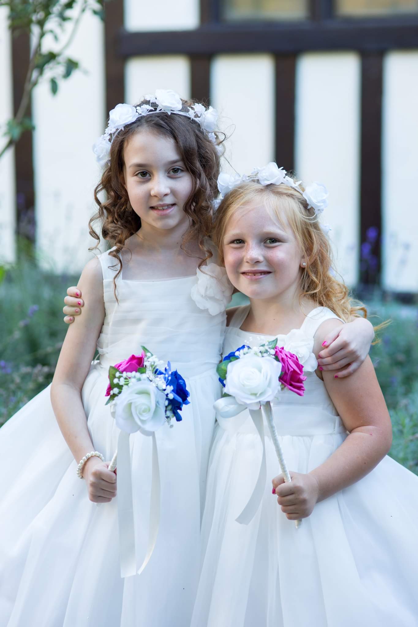 The Bespoke Flower Girl Wand. Made To Match The Bouquets In Your Box