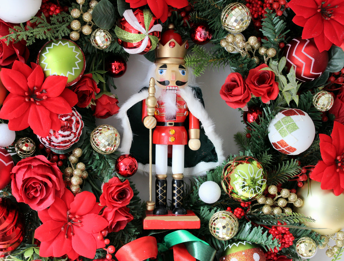 The Nutcracker Spectacular Door Wreath 60cm