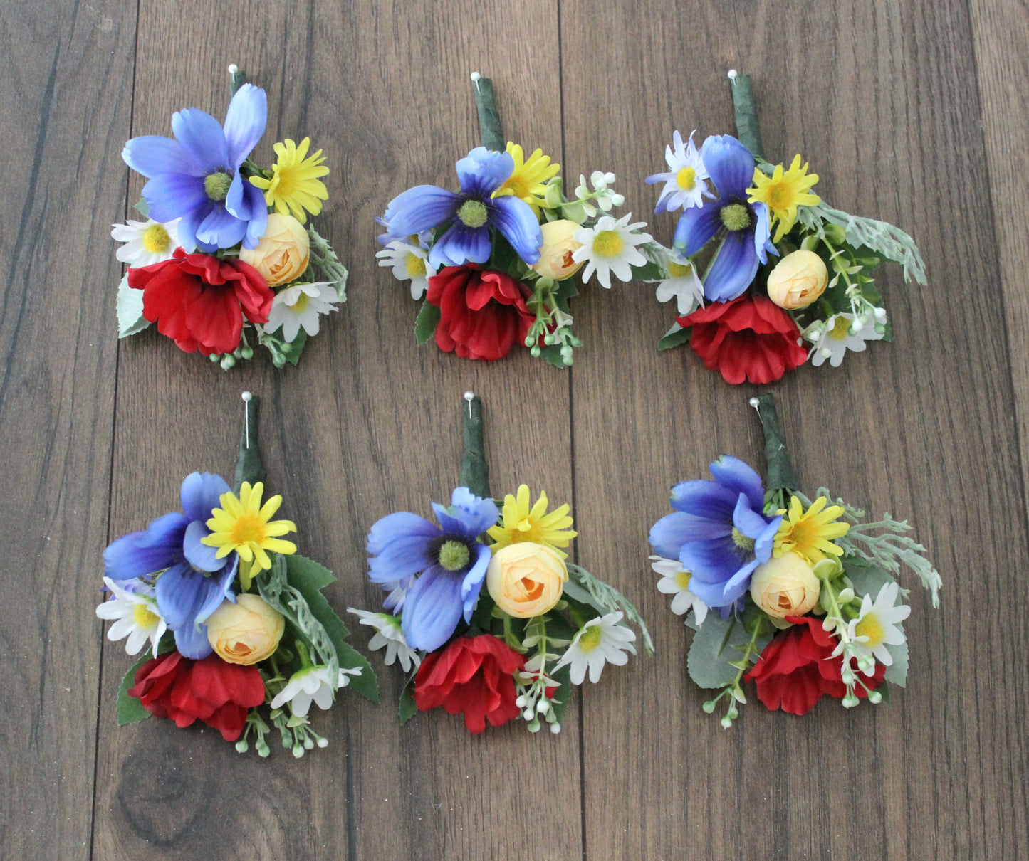 The Rose Wildflower Buttonhole