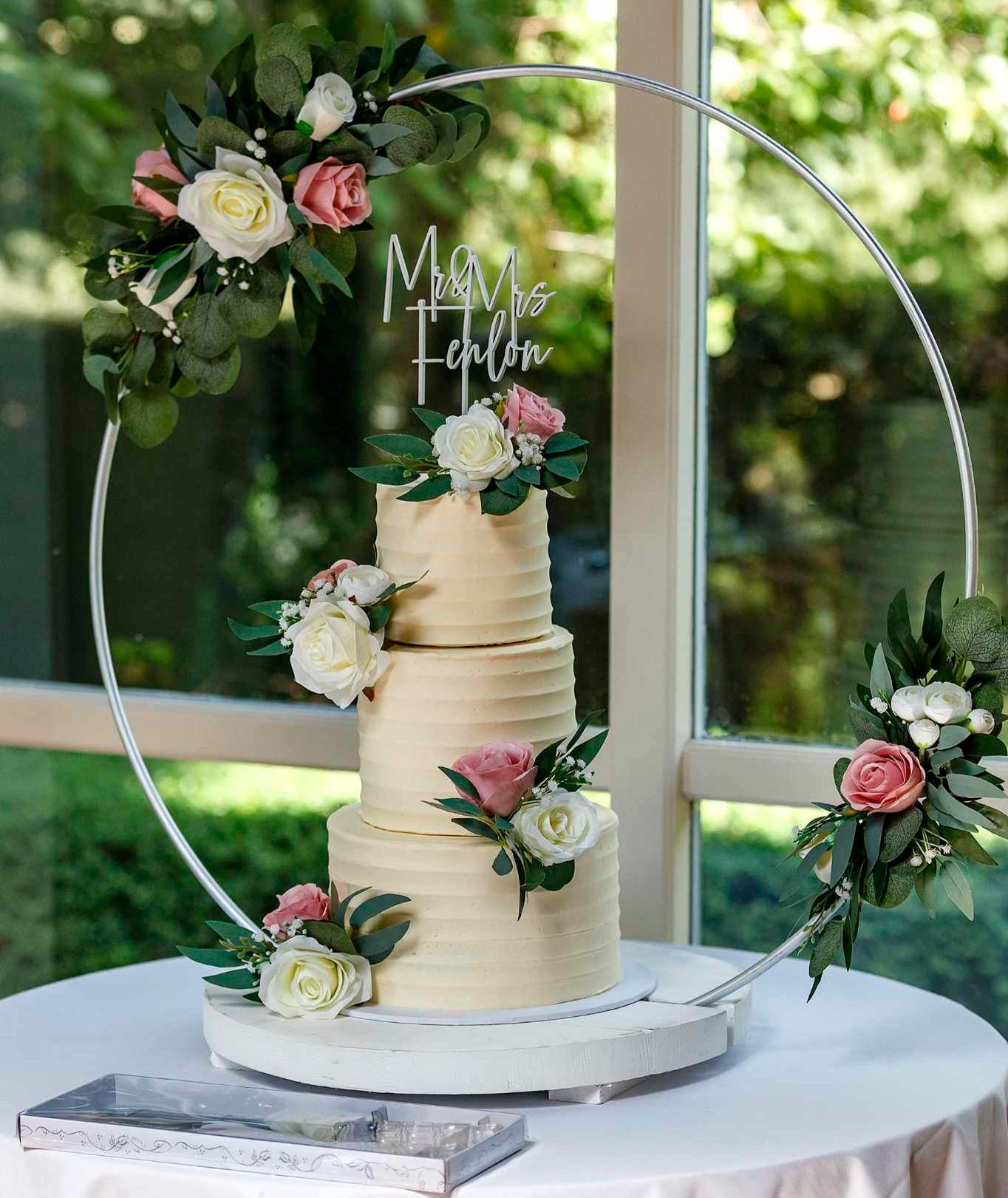 The Bespoke Cake Arrangements. Made To Match The Bouquets In Your Box