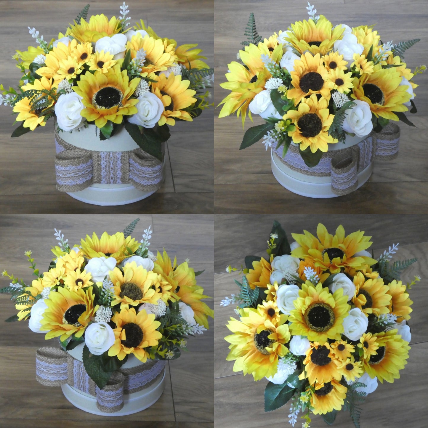 Bespoke Hat Box - Made To Match Your Bouquet