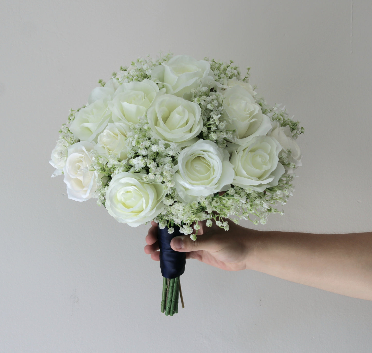 The Gypsophilia and Rose Bouquet