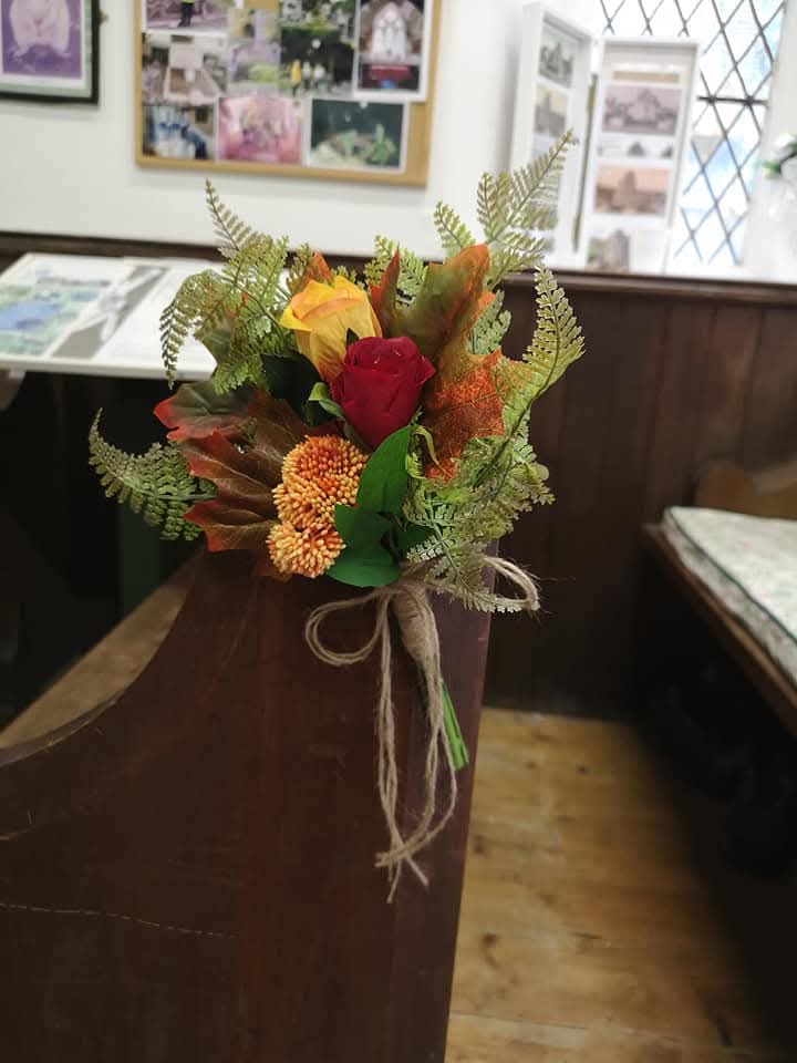 The Bespoke Pew Ends. Made To Match The Bouquets In Your Box