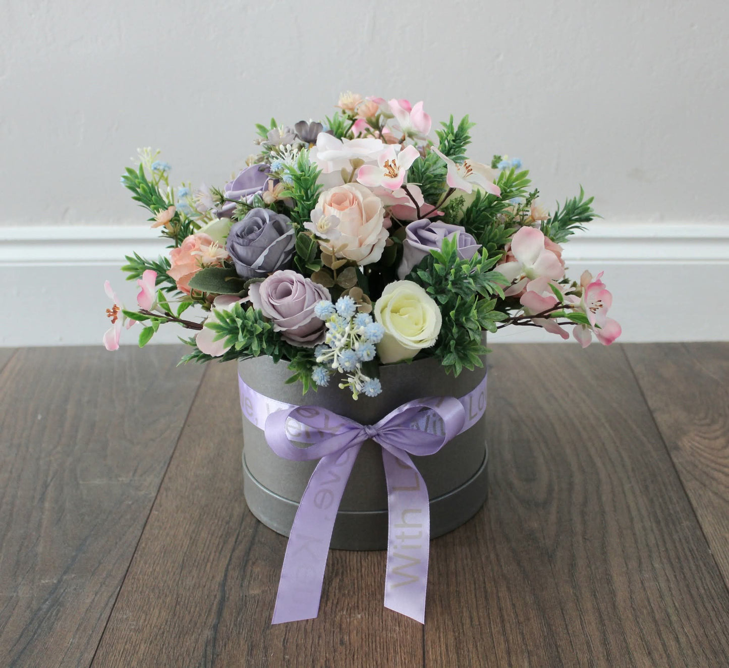 Bespoke Hat Box - Made To Match Your Bouquet