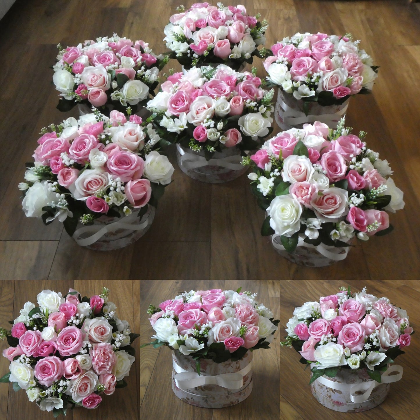 Bespoke Hat Box - Made To Match Your Bouquet