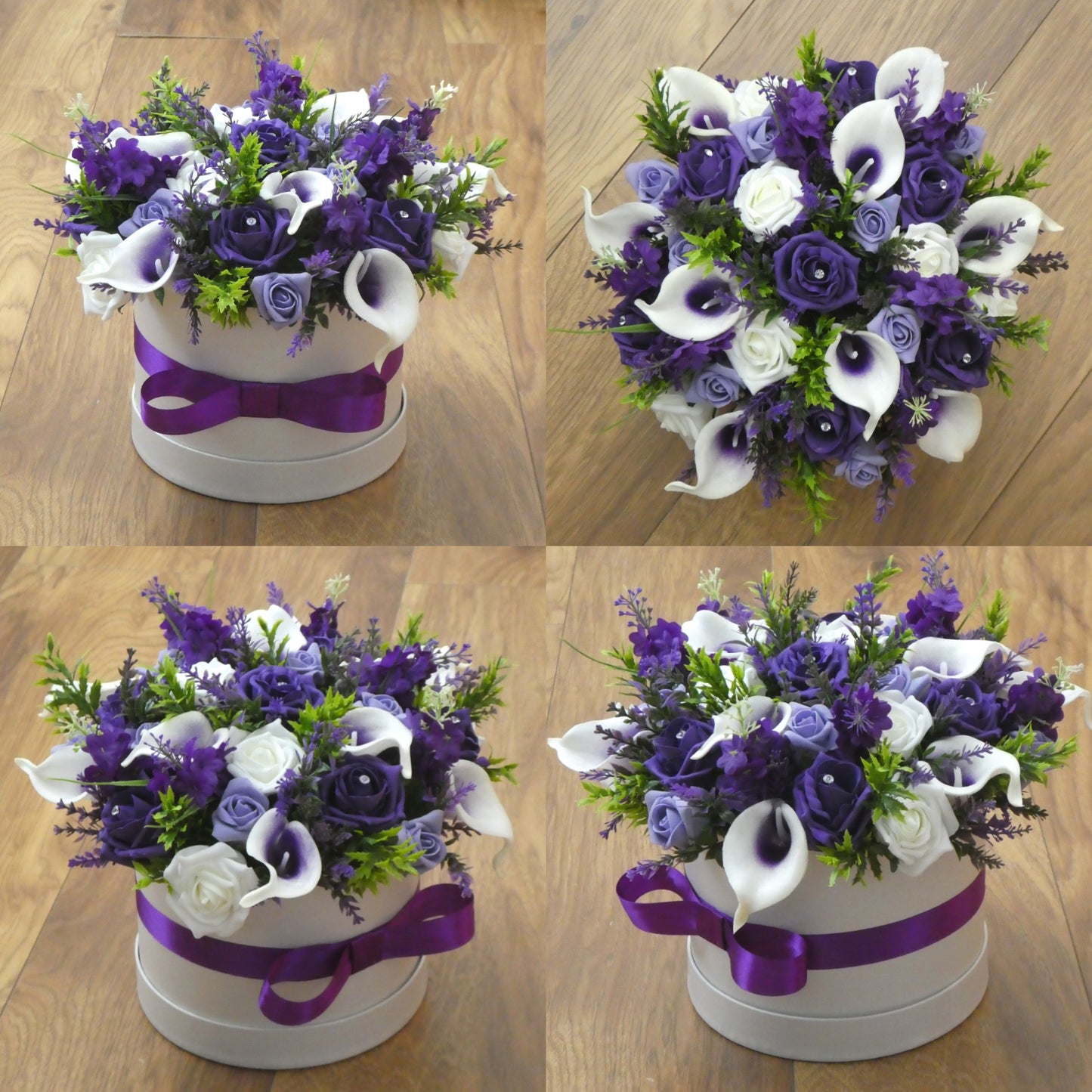 Bespoke Hat Box - Made To Match Your Bouquet