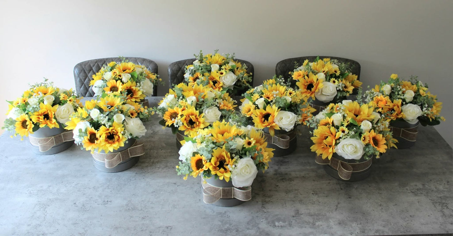 Bespoke Hat Box - Made To Match Your Bouquet