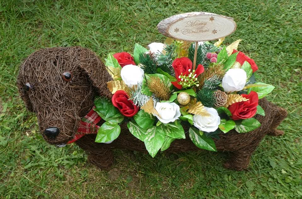 Sausage Dog Planter