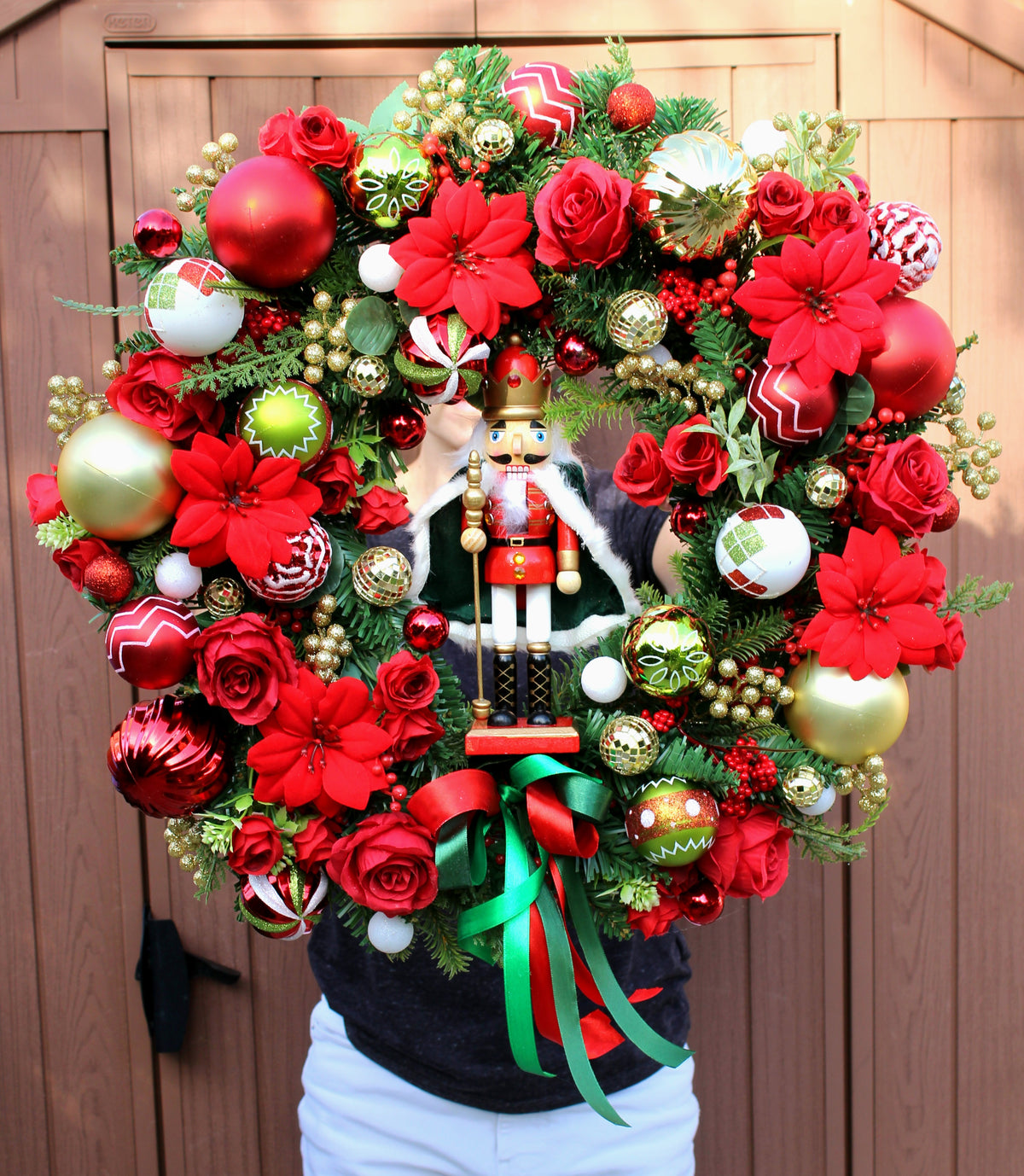 The Nutcracker Spectacular Door Wreath 60cm