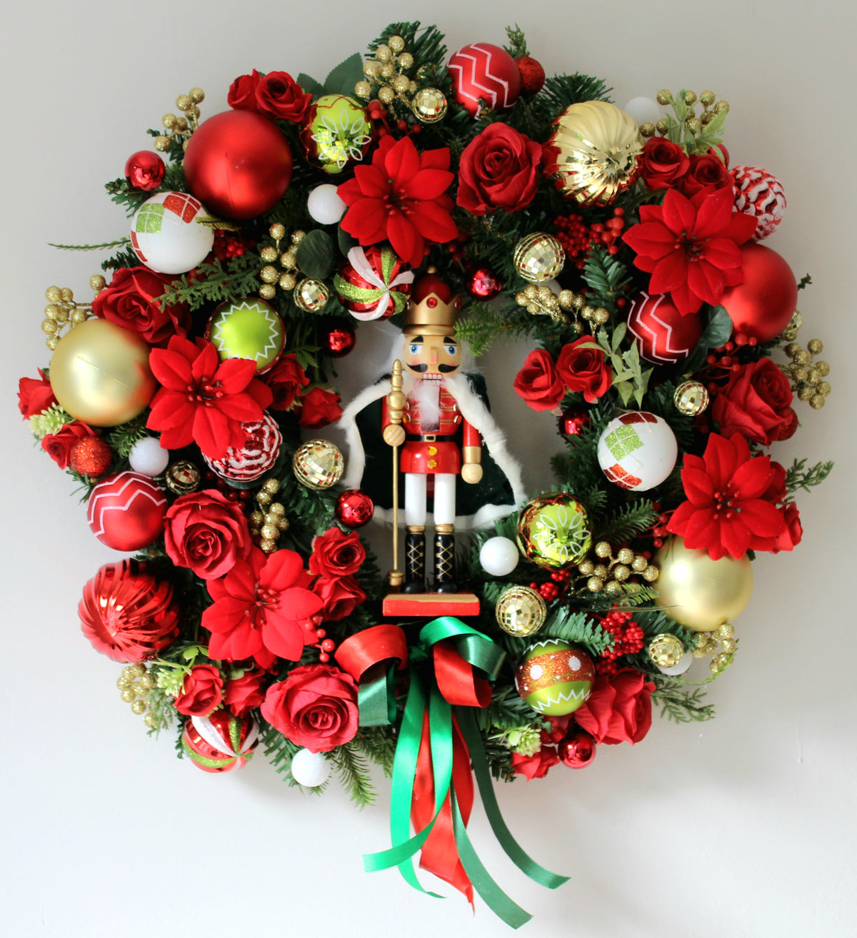 The Nutcracker Spectacular Door Wreath 60cm