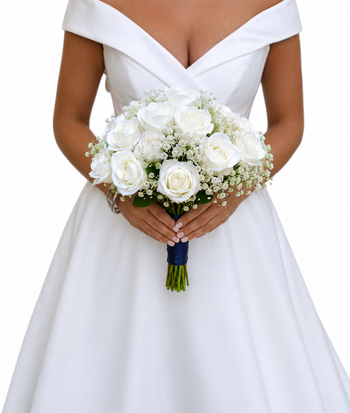 The Gypsophilia and Rose Bouquet