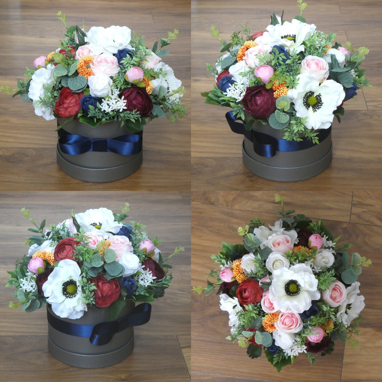 Bespoke Hat Box - Made To Match Your Bouquet