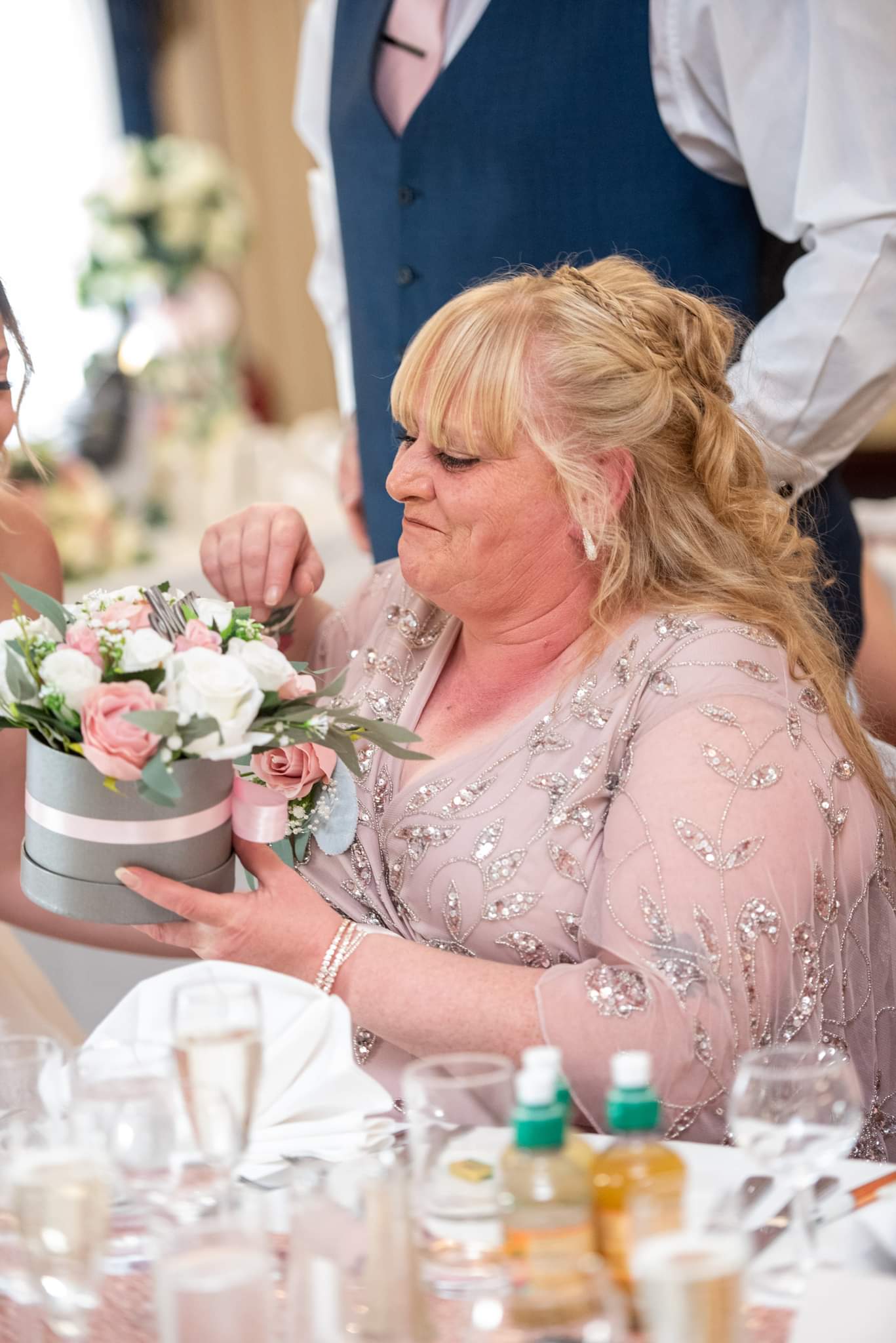 Bespoke Hat Box - Made To Match Your Bouquet