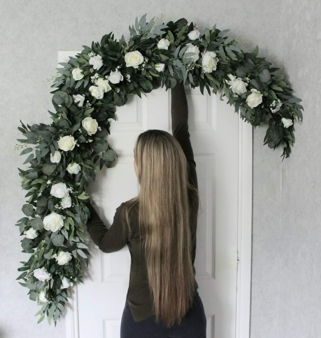 The Bespoke Garland. Made To Match The Bouquets In Your Box